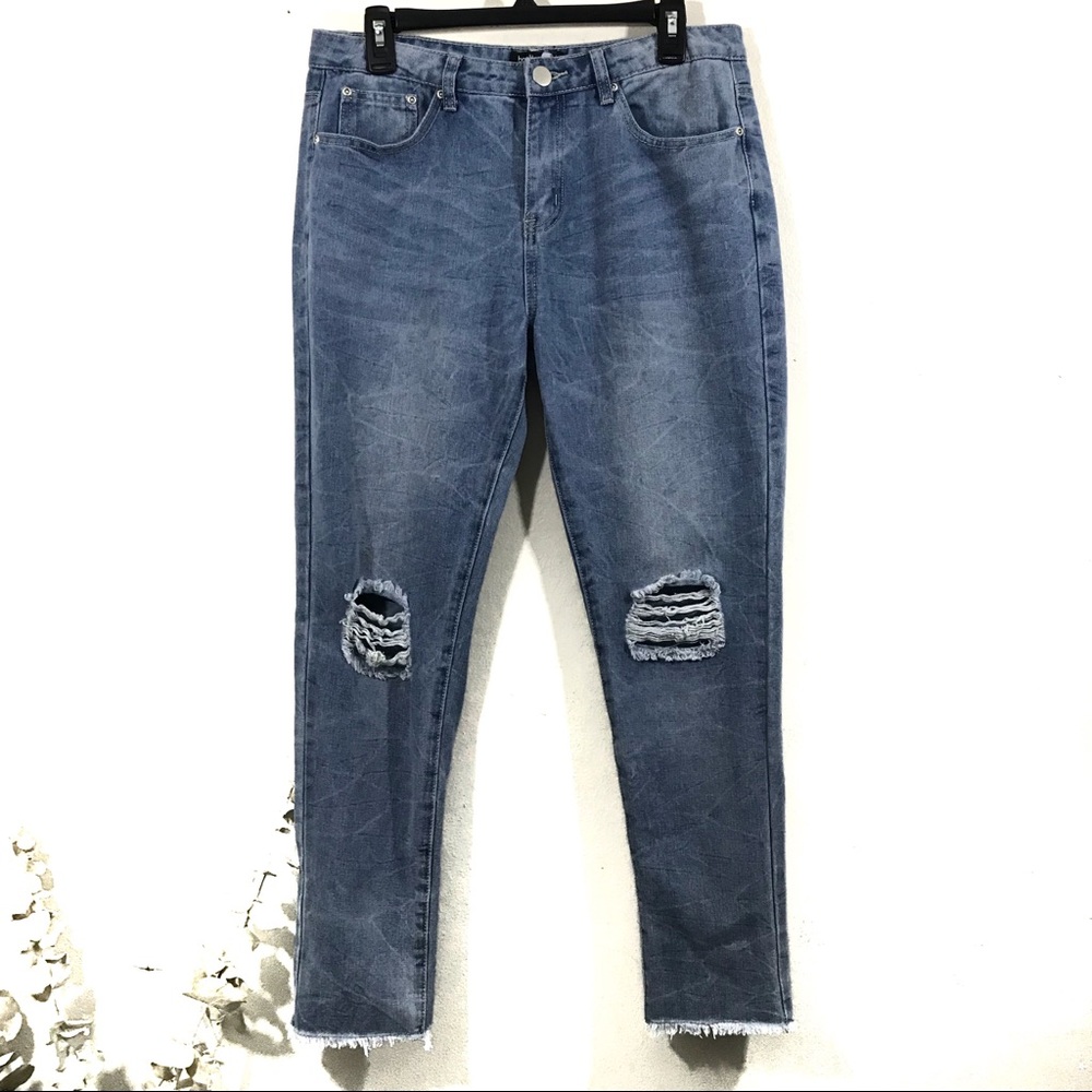 Boohoo Distressed Jeans